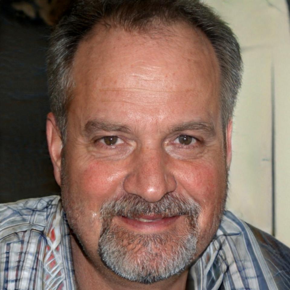 Portrait of Rashad Mammadov, floral business owner