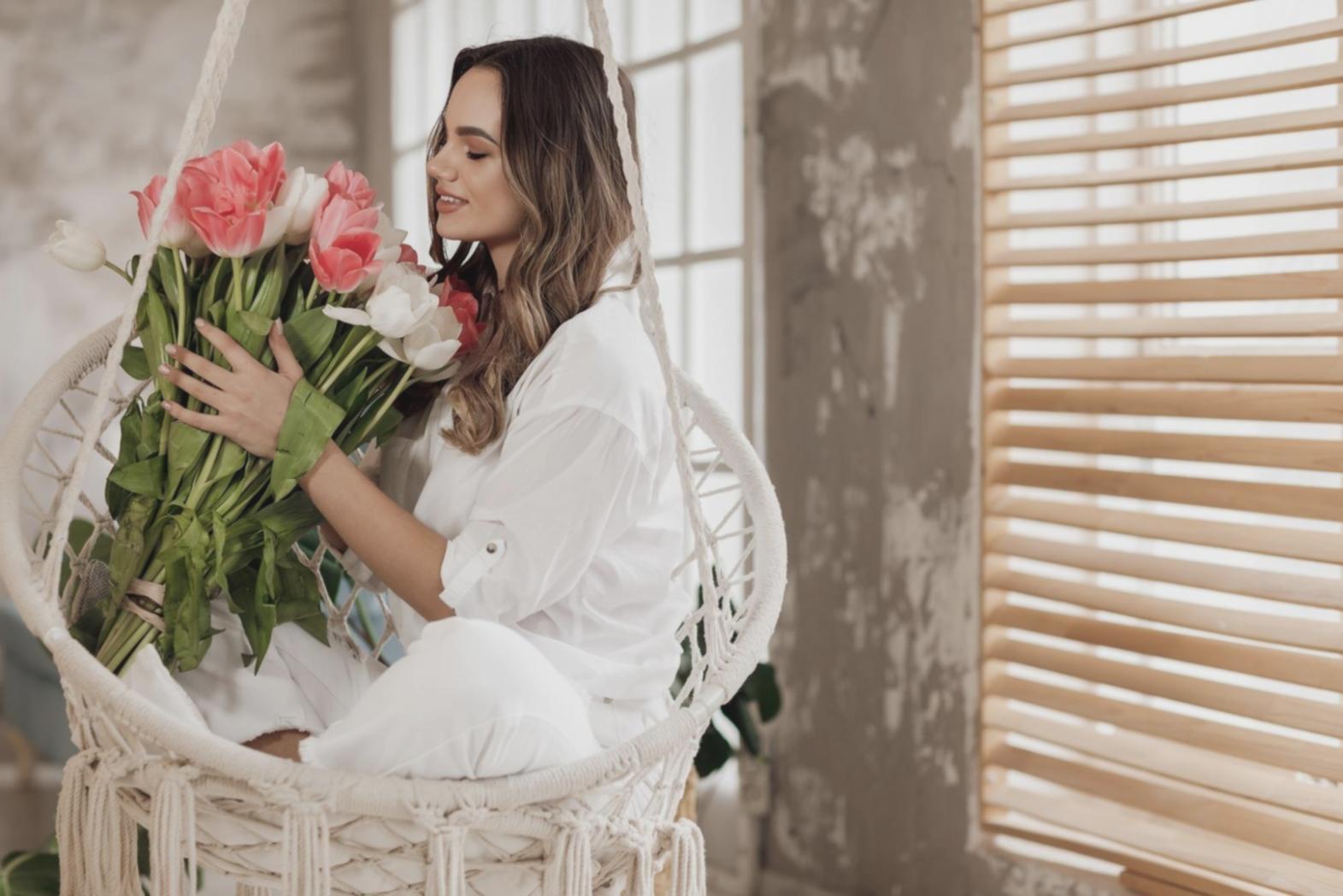 Students learning advanced floristry techniques in our bright studio workspace